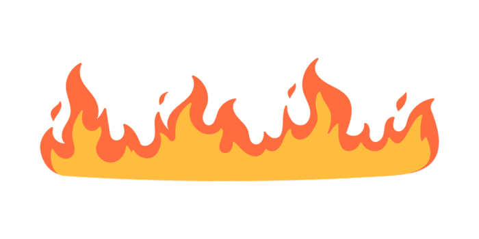 Flames background